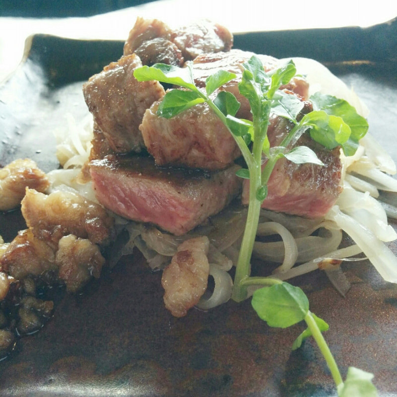 黒毛和牛の一番贅沢なSランチ(横浜 瀬里奈 浪漫茶屋 （ヨコハマセリナ ロマンヂャヤ）)