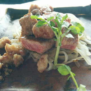 黒毛和牛の一番贅沢なSランチ(横浜 瀬里奈 浪漫茶屋 （ヨコハマセリナ ロマンヂャヤ）)