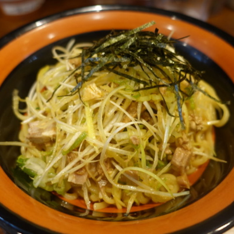 油そば(横浜家系ラーメン　なかいち家 )