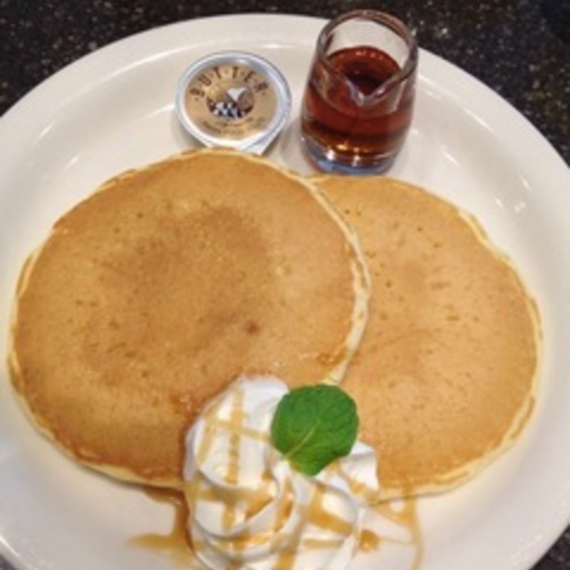 プレーンパンケーキ(横浜珈琲物語)