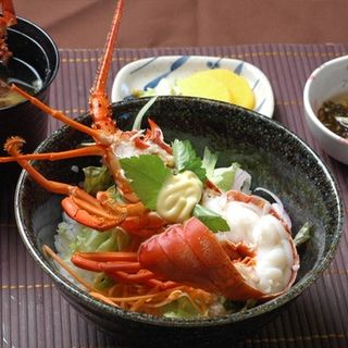 伊勢海老ちらし丼(樫野釣公園センターレストラン )