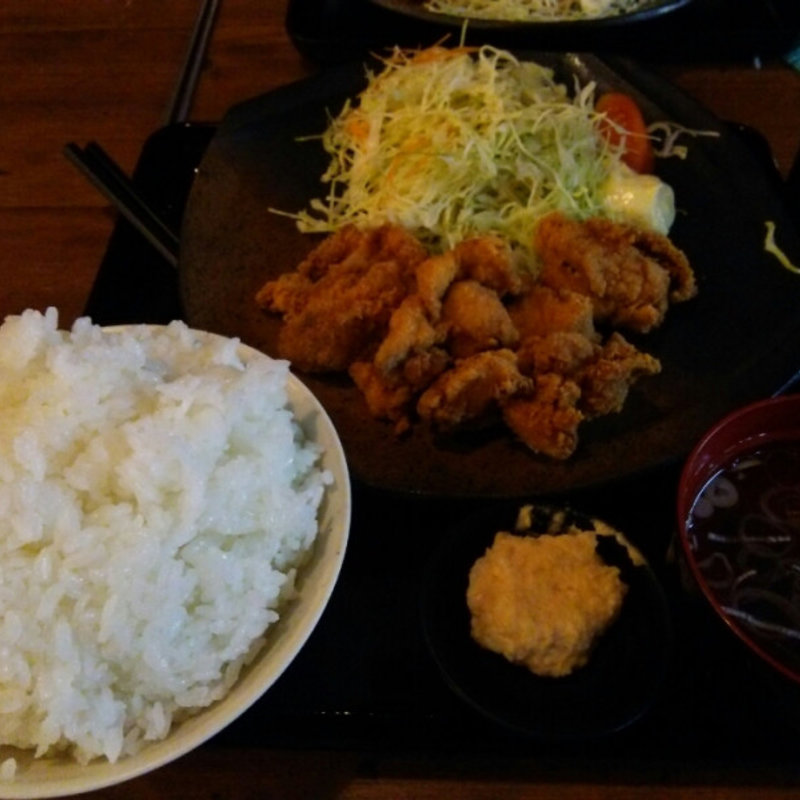 唐揚げ定食(樹家 )