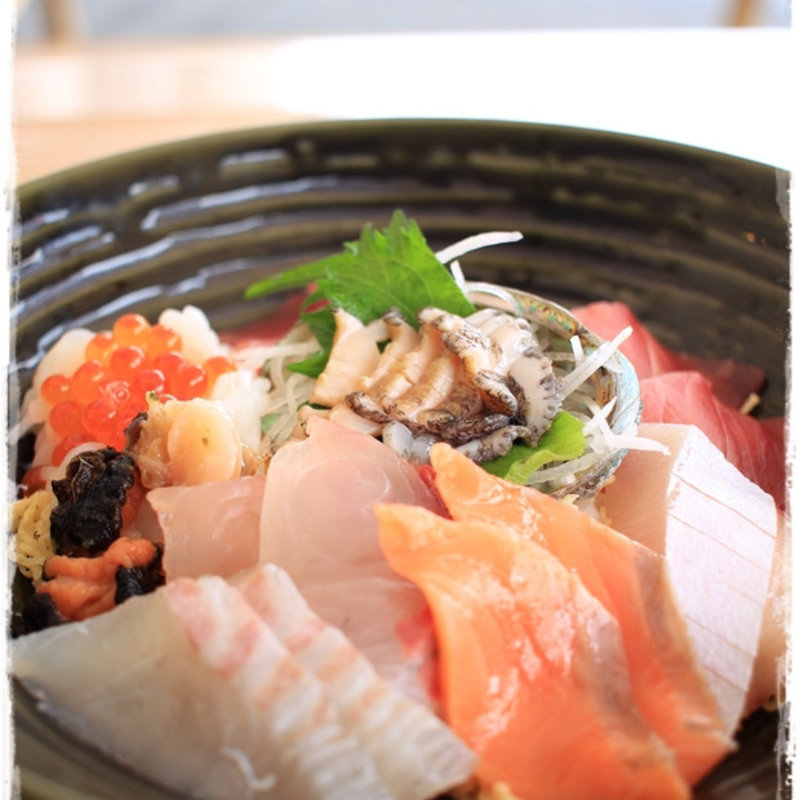 特上　丹後うみゃー丼(橋立海産センター瑞松苑)