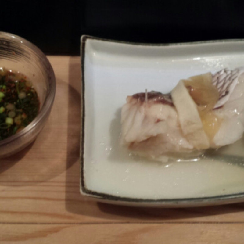 鯛の蕪蒸し(橘鮨)
