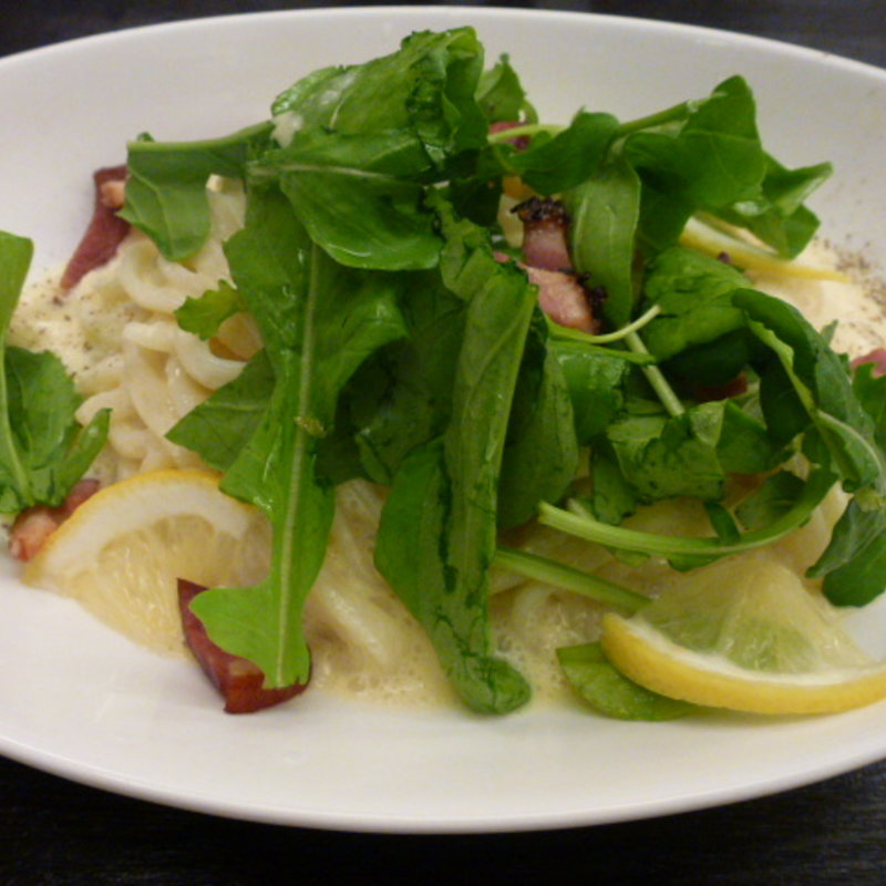 冷製クリームうどん(櫻庵)