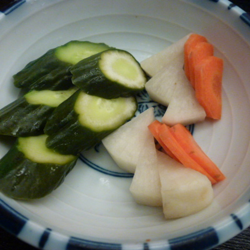 自家製お新香(櫻庵)