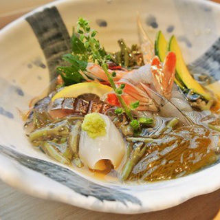 【魚】米酢を使った海鮮酢の物(正しい晩ごはん 白-はく- )