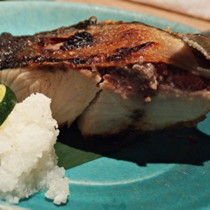 鰤の塩焼(正しい晩ごはん 白-はく- )