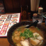 黒とんこつラーメン(武蔵の国 新倉敷駅前店)
