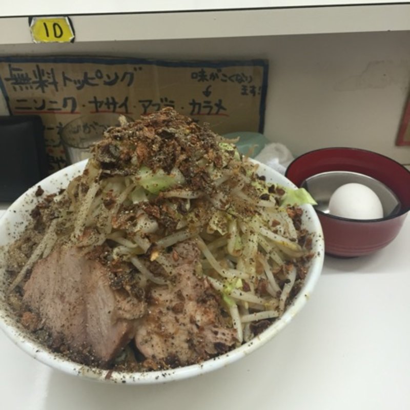 大ラーメン５００ｇ(ラーメン荘 歴史を刻め 新栄店)