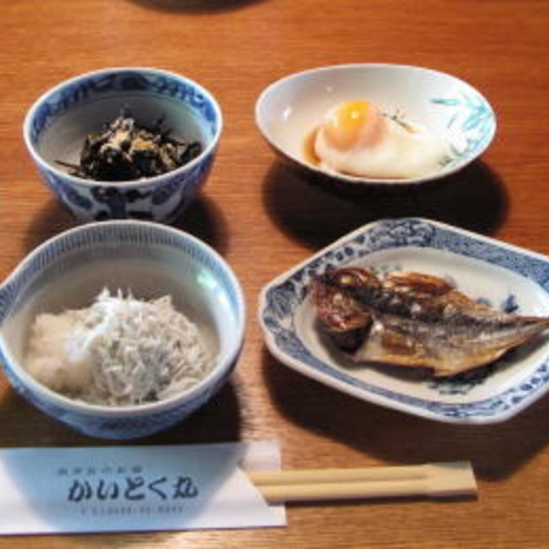朝食(民宿 かいとく丸（かいとくまる）)