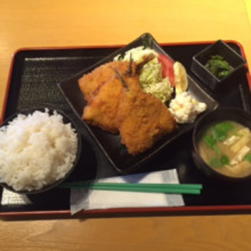 アジフライ定食(水喜 幸いちば店)