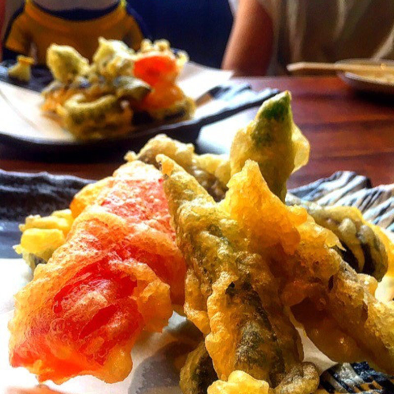 夏野菜の天ぷら(水舎 松本今町店 （スイシャ）)