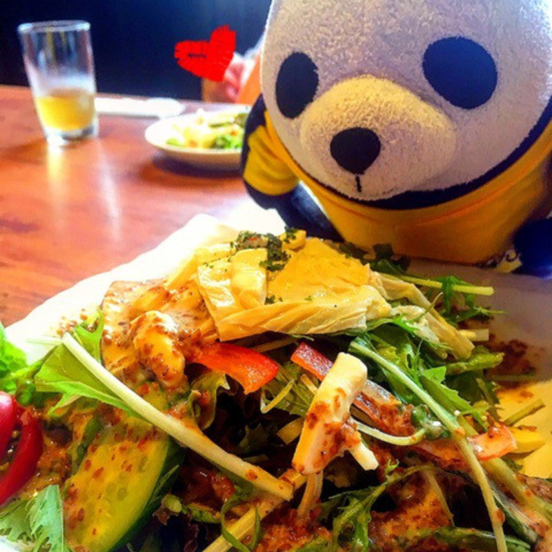 湯葉チーズサラダ(水舎)