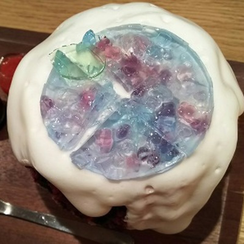 ふわふわ紫陽花ベリー(氷屋ぴぃす )