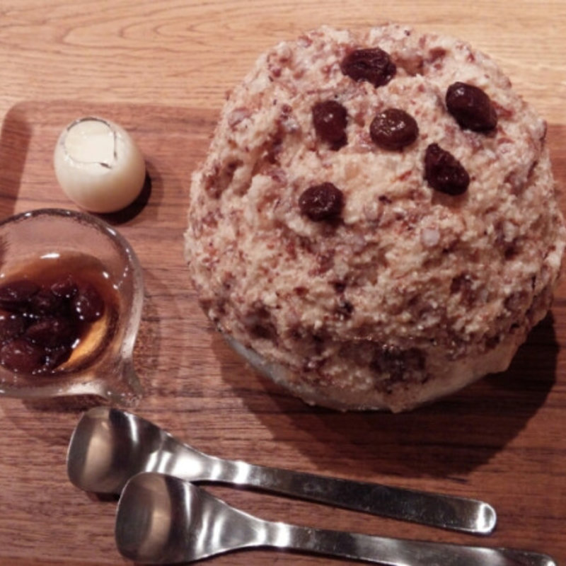 ラムレーズン(氷屋ぴぃす )