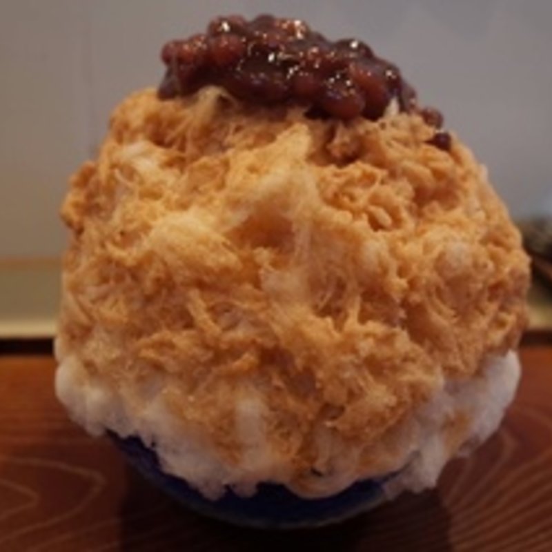 デーツとシナモンラムミルク&小豆 (氷舎 mamatoko(ママトコ))