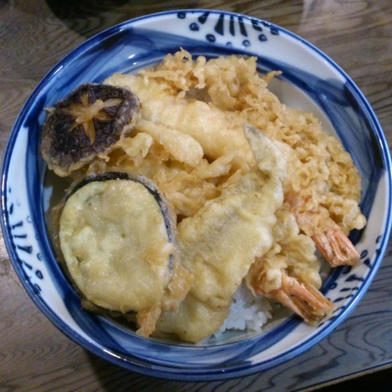 天丼　(江戸屋)