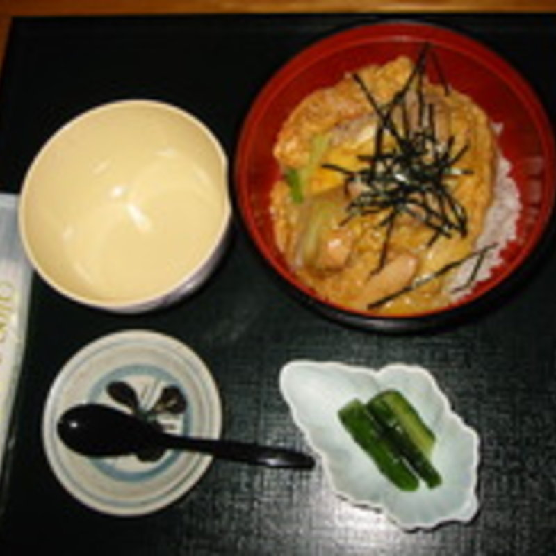 ミニ親子丼(江戸流手打蕎麦　岡山)