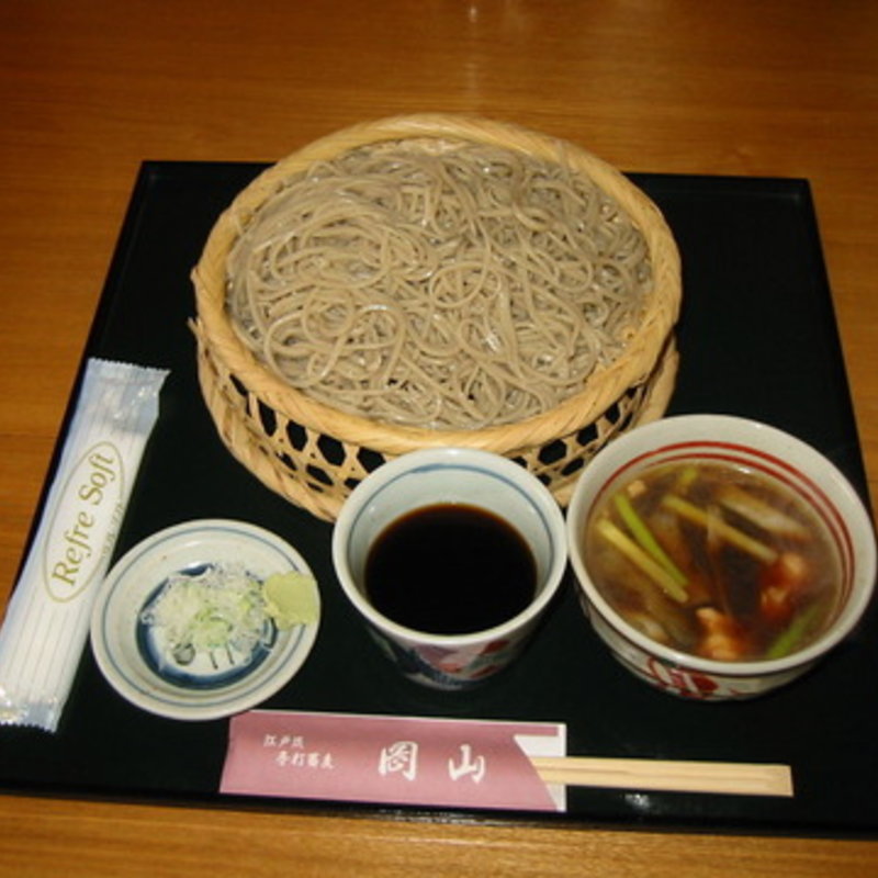 盛りそばセイロセット(江戸流手打蕎麦　岡山)