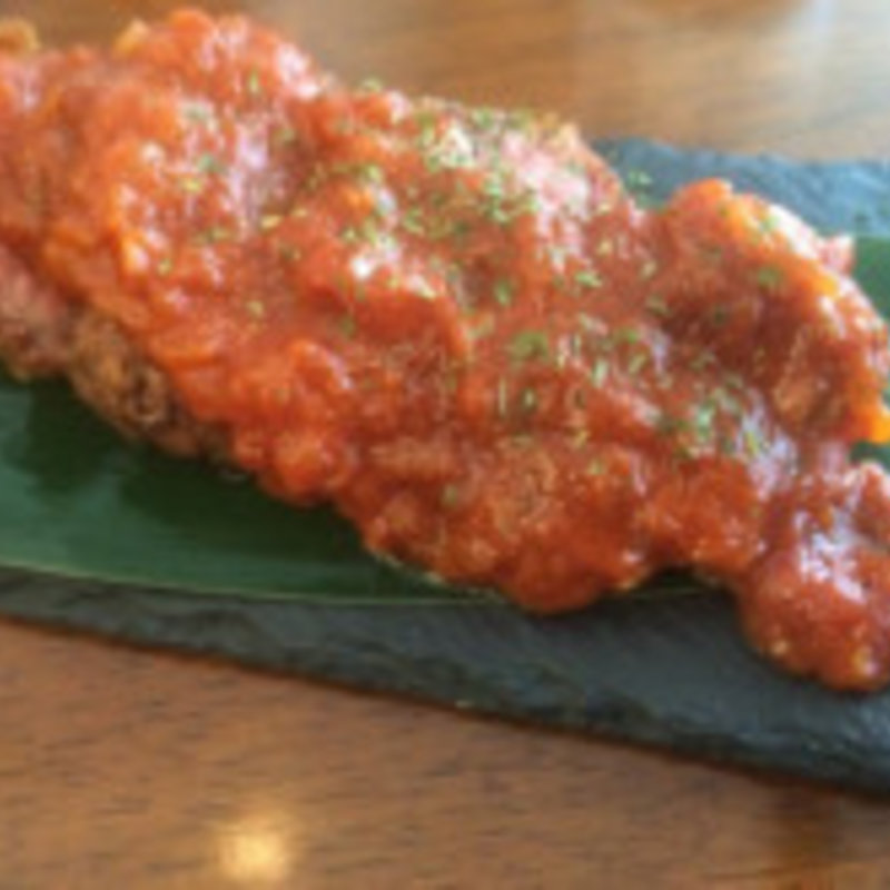 和牛のカツレツ定食(肉バルKACCHAN 池袋西口本店)