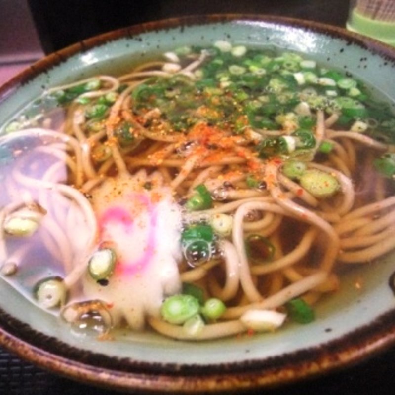 かけそば(立喰いうどん 河内うどん)