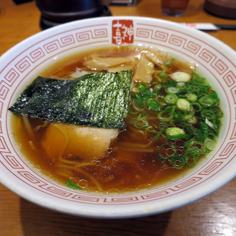 醤油らーめん(河内らーめん 喜神 和泉納花店)