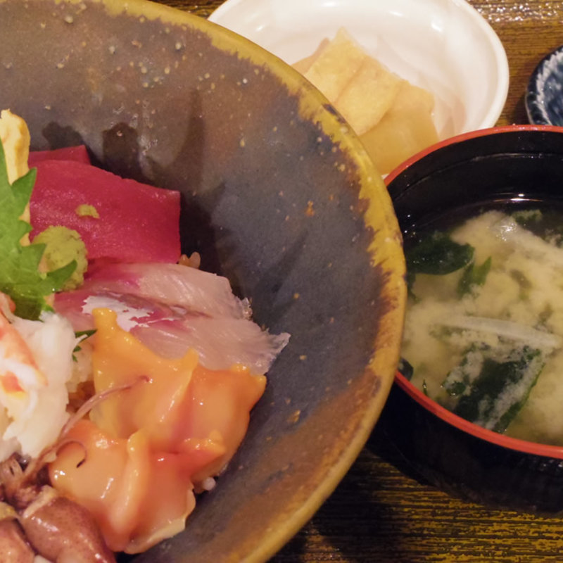 上海鮮丼(河童土器屋)