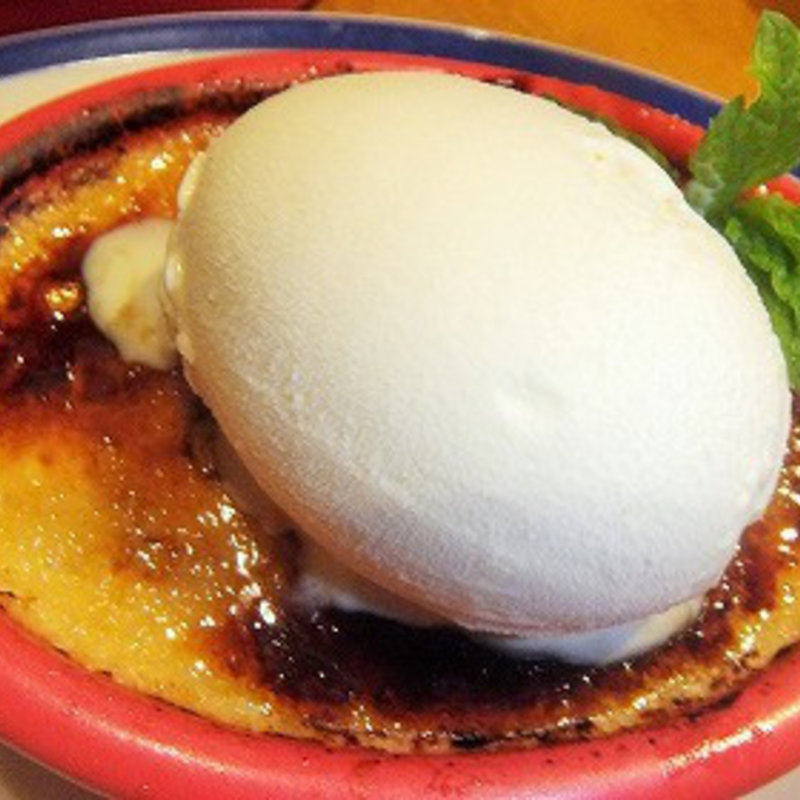 スイートポテトのブリュレ(泳ぎイカバル カラマーロ 浜松町大門店 （泳ぎイカバル Calamaro）)