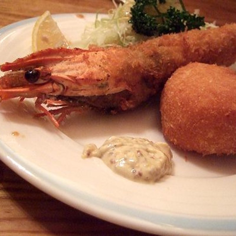 海老フライ(洋食 スコット )