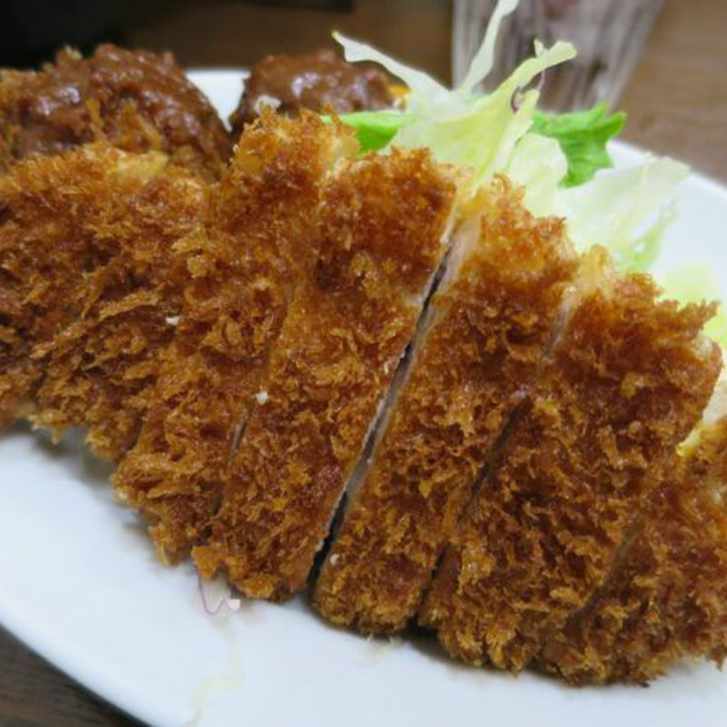 とんかつ（＋メンチカツとクリームコロッケ）(洋食の朝日)