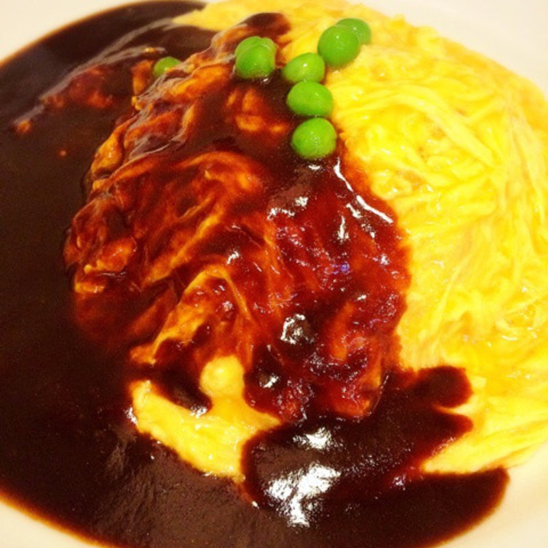 オムライス(洋食亭ブラームス 自由が丘メルサ店)