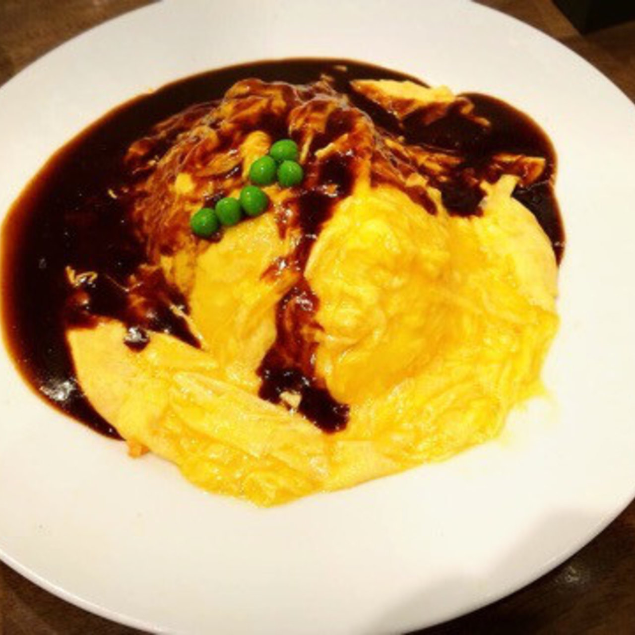 花咲オムライス 洋食亭ブラームス 自由が丘 ヨウショクテイブラームス の口コミ一覧 おいしい一皿が集まるグルメコミュニティサービス Sarah