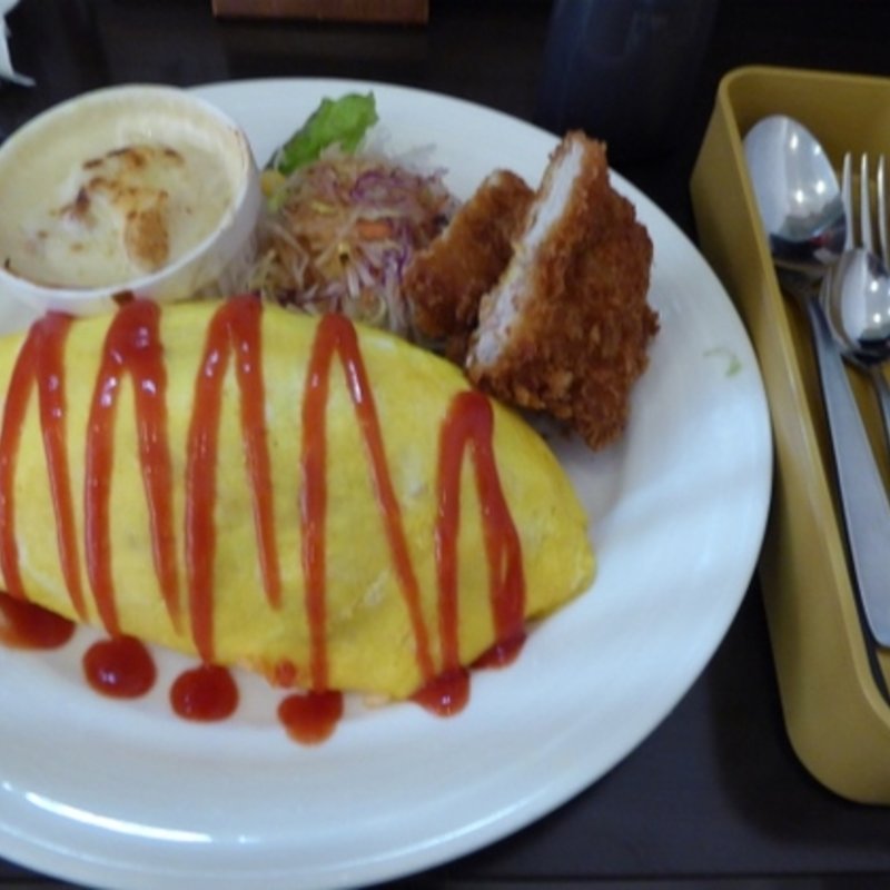 オムライスプレート(洋食堂 Jeu Jeu )