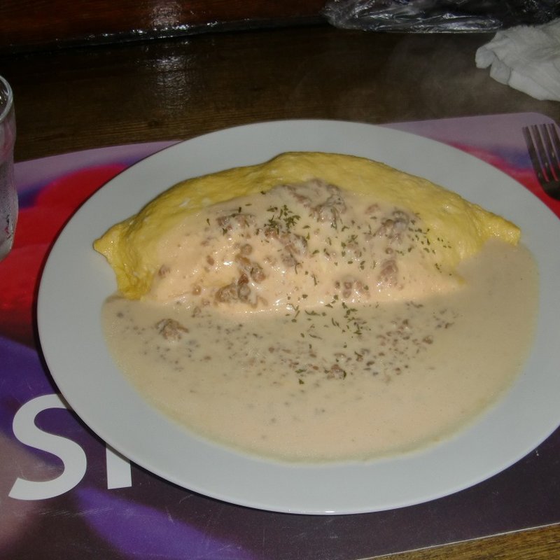 ホワイトミートオムライス(とら吉 )