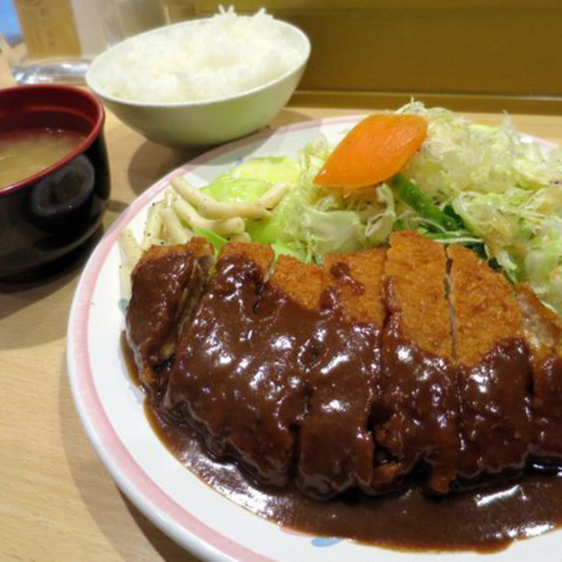 トンカツ定食（L）(洋食屋 双平)