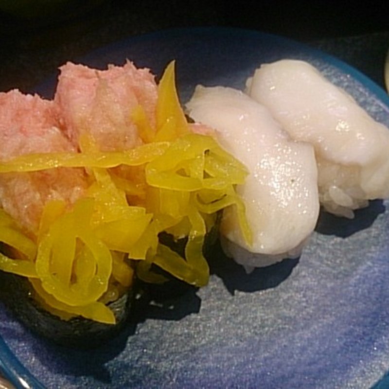 とろたく　と　チリあわび(活 大江戸 御徒町北口店 )