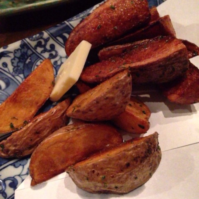 ポテトフライ食べ比べ(活食・隠れ酒蔵 かけはし)