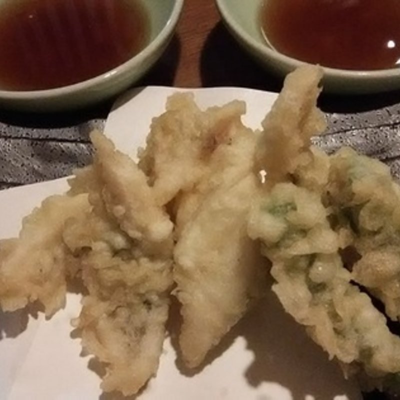 アナゴのてんぷら(活魚居酒屋 壷々炉 大街道店 )