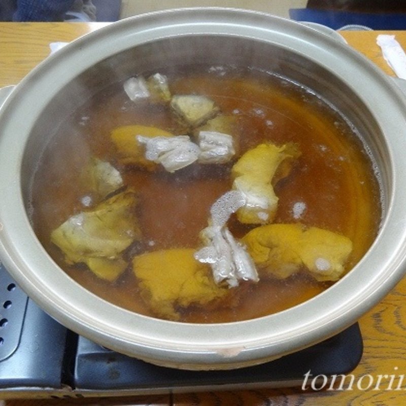 寒ブリのしゃぶしゃぶ(地魚料理 みつはし )