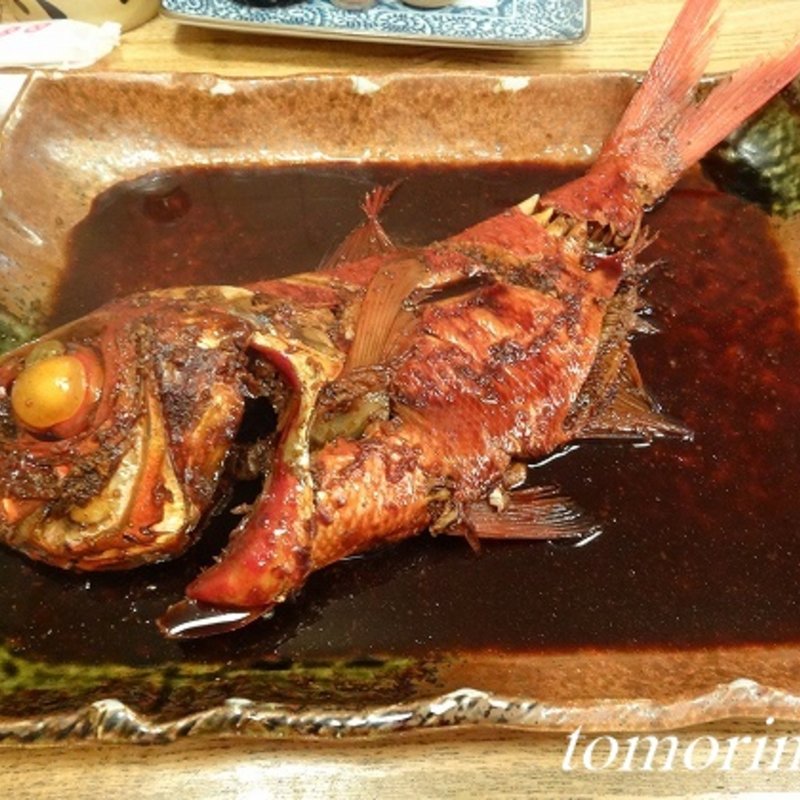 金目の煮付け(地魚料理 みつはし )
