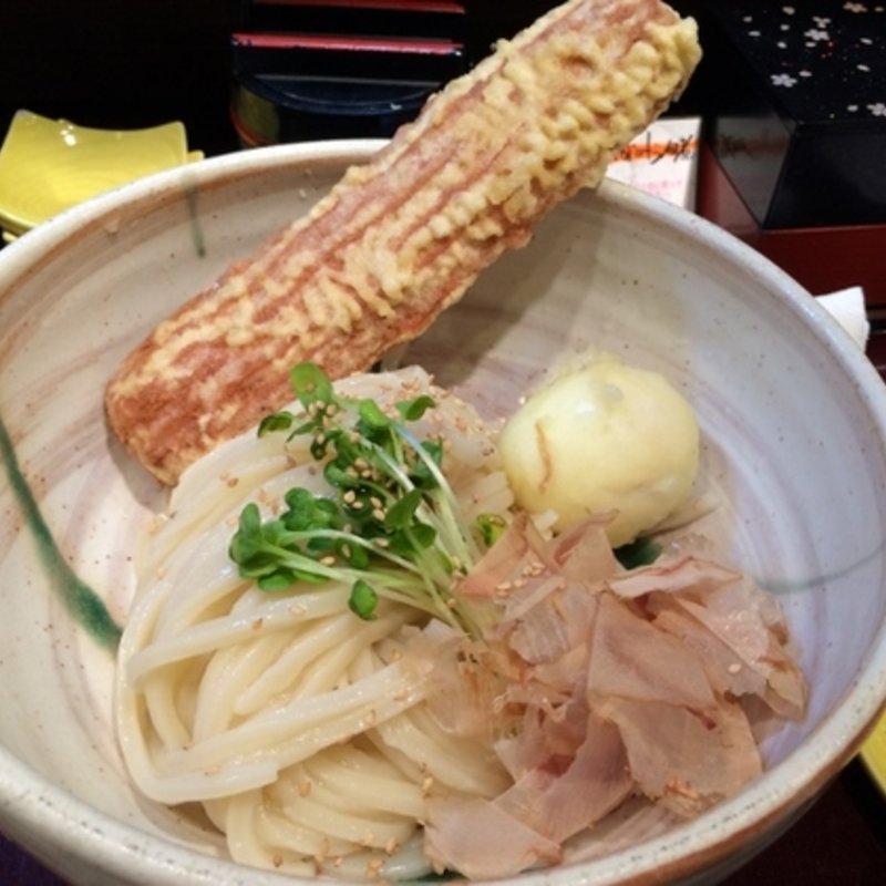 竹玉天ぶっかけ(活麺富蔵 （いけめんとみくら）)