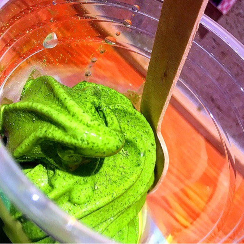 抹茶ソフト(浅草 茶蔵)