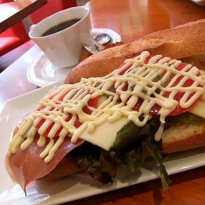 バケットサンドセット(浅草カフェ　ラグランドカリス （浅草カフェ　La Grande Calice）)