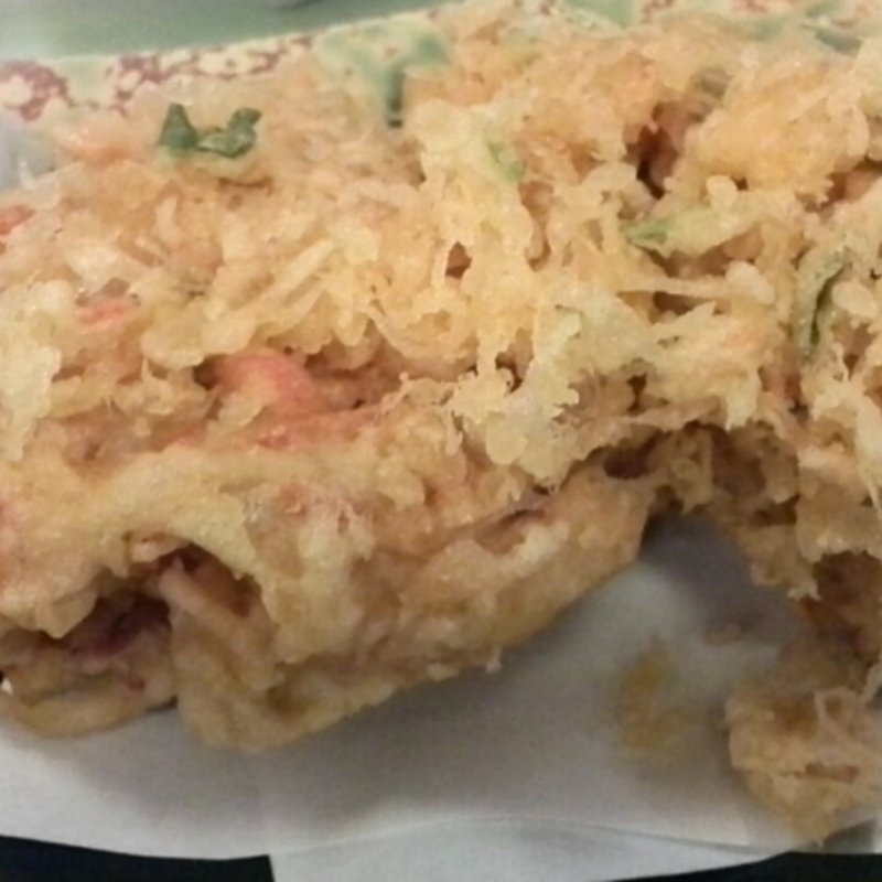 天ぷら　旬のかき揚げ(浅草すし若 雷門店)