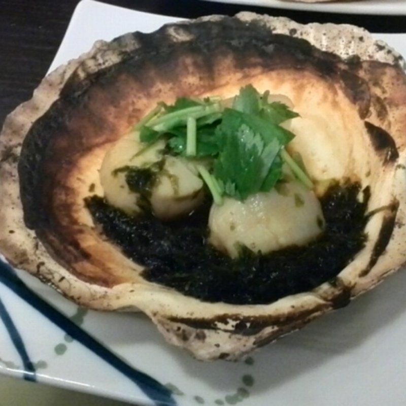 焼物　ほたて磯焼(浅草すし若 雷門店)