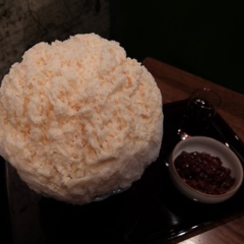 カラメル小豆みるく(浅草浪花家)