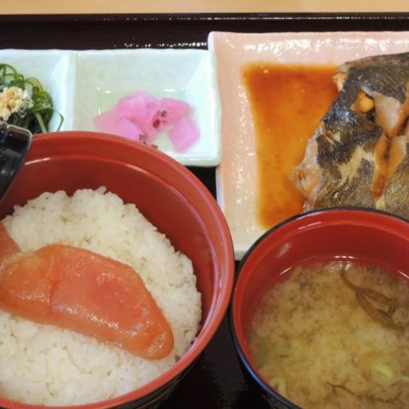 鹿部プレミアムたらこ御膳(浜のかあさん食堂)