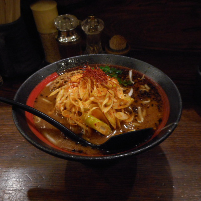 ピリ辛！ねぎラーメン(浜寅)
