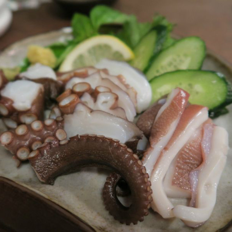 蛸のお造り(浜小町)